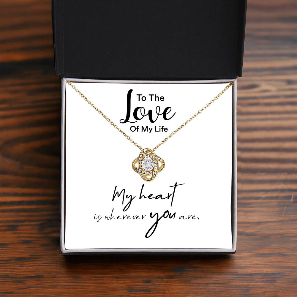 Love Knot Necklace – A Gift For The Love Of My Life